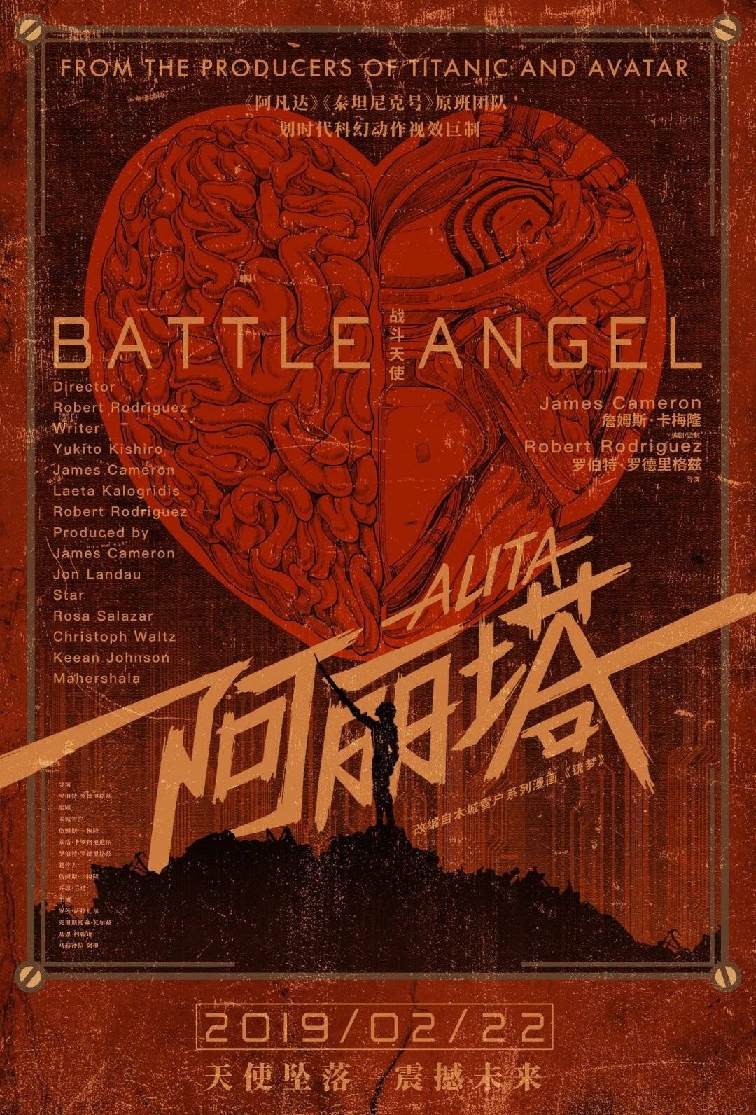 index of alita battle angel movie